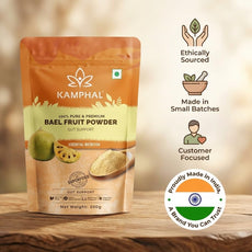 Bael Fruit Powder 200 gm for Acidity, Gas & Digestion | 100% Pure Natural Bilva | Natural Cooling | Supports Loose Motions, IBS & Gut Health | No Sugar or Additives | Fine Mixable Powder