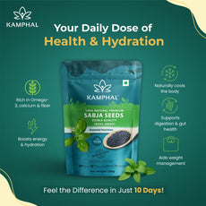 Sabja Seeds | 100% Natural Premium Basil Seeds