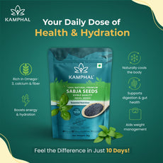 Sabja Seeds | 100% Natural Premium Basil Seeds