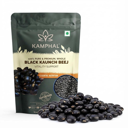 Kaunch Beej 200g | Mucuna Pruriens | Ayurvedic Support for Strength, Stamina & Reproductive Health | 100% Pure & Natural (Beej (Whole))