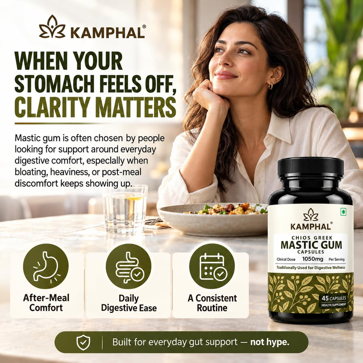 Mastic Gum (Rumi Mastagi) Capsules 1050mg