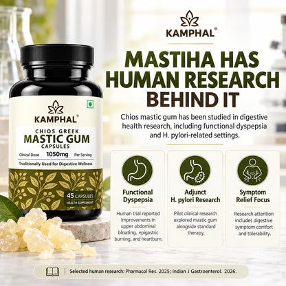 Mastic Gum (Rumi Mastagi) Capsules 1050mg