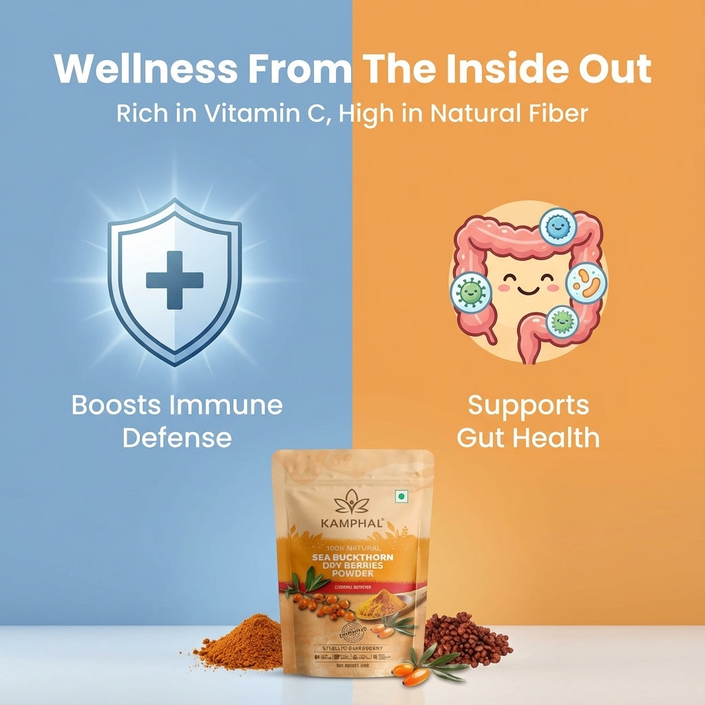 Sea Buckthorn Dry Berries Powder