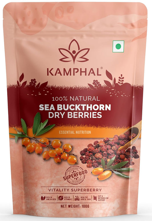 Sea Buckthorn Dry Berries 100 gm