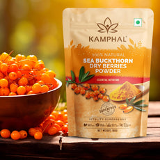 Sea Buckthorn Dry Berries Powder 100 gm |100% Pure Natural from Ladakh | No Additives Added