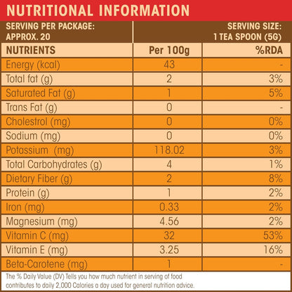 Sea Buckthorn Dry Berries Powder 100 gm