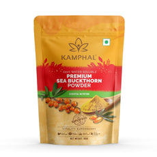 Premium Sea Buckthorn Berry Powder 100 gm | 100% Pure Water Soluble