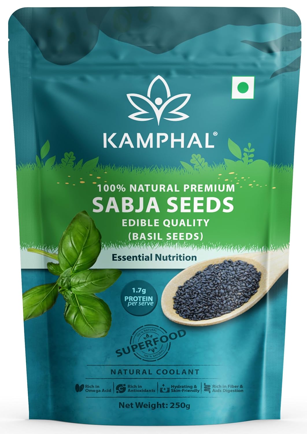 Sabja Seeds | 100% Natural Premium Basil Seeds