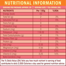 Sea Buckthorn Dry Berries 100 gm