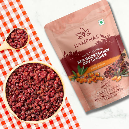 Sea Buckthorn Dry Berries 100 gm