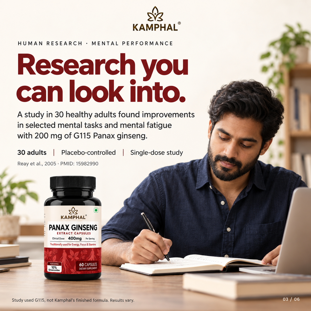 PANAX GINSENG CAPSULES