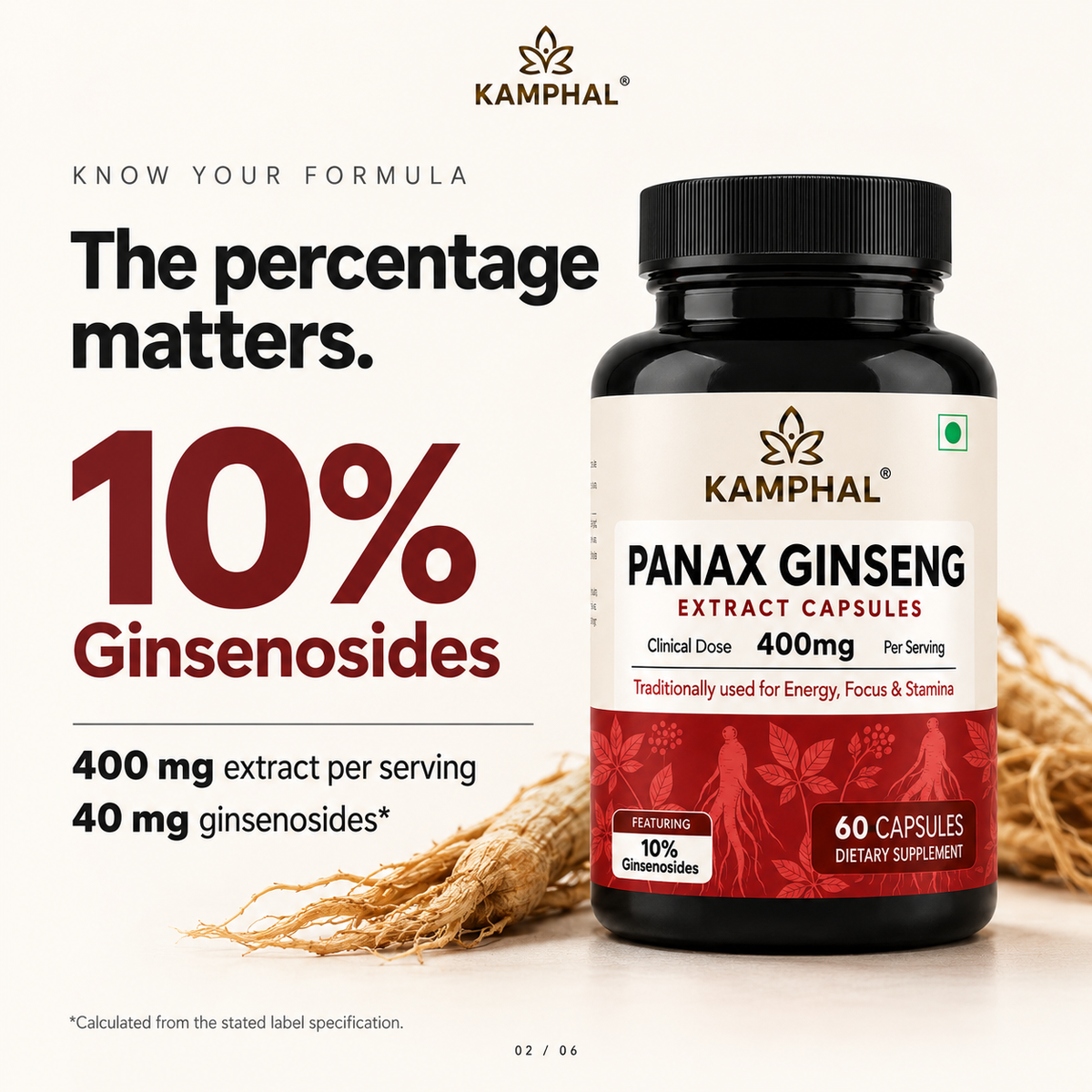PANAX GINSENG CAPSULES