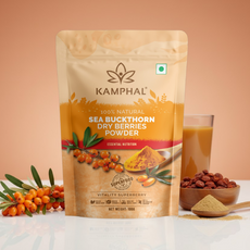 Sea Buckthorn Dry Berries Powder 100 gm |100% Pure Natural from Ladakh | No Additives Added