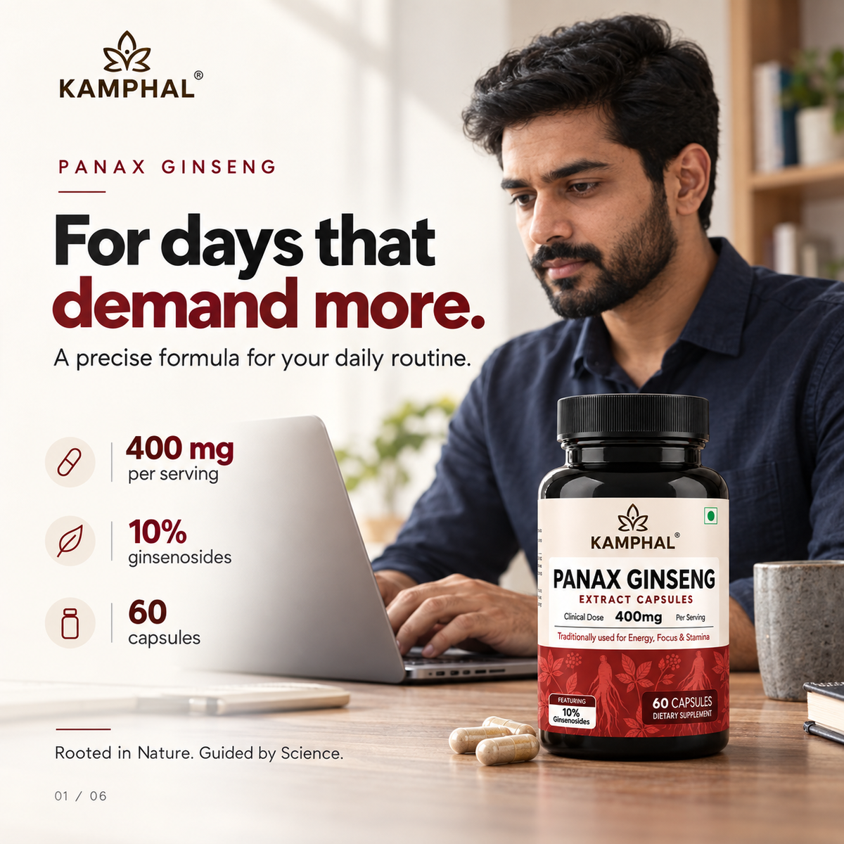 PANAX GINSENG CAPSULES