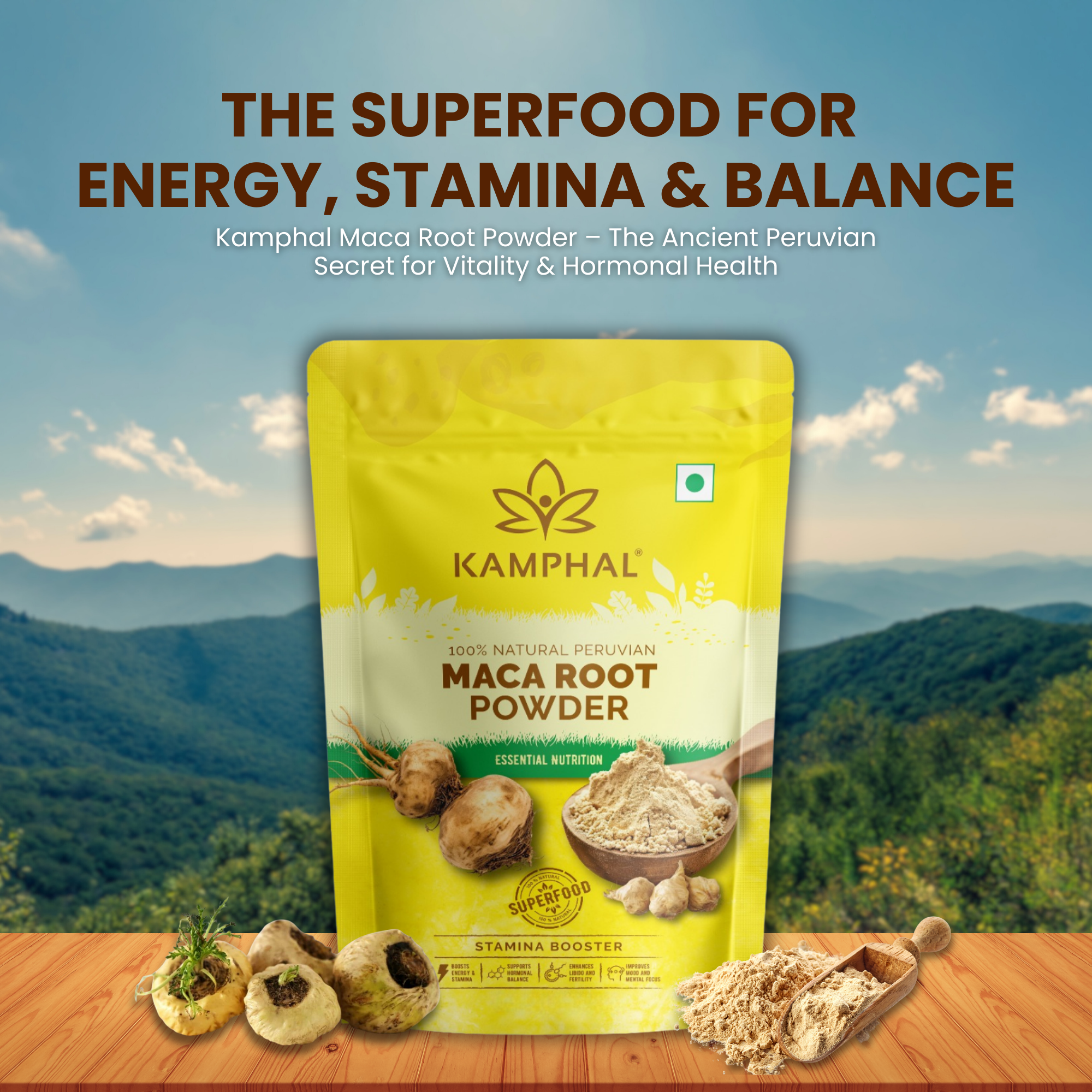 Peruvian Maca Root Powder 100 gm